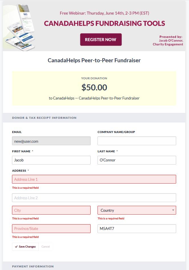 Optimized for Any Device Does this donation page look familiar?