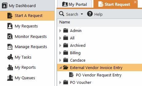Vendor Portal e-invoice Submission Federal Workflow Dashboard Vendor
