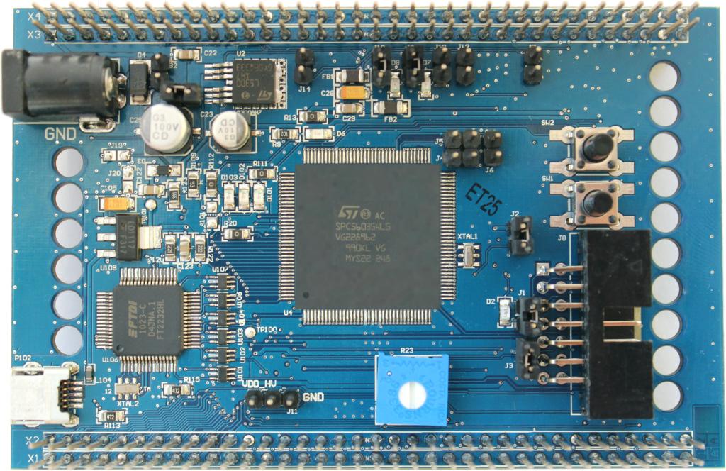 Application note Getting started with SPC56B-Discovery board Introduction The SPC560B-Discovery board, hereafter described as SPC560B-DIS, is an evaluation tool supporting STMicroelectronics