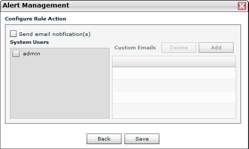 Chapter 3: Setup and Configuration Manage Alert Rules in Vision 8.