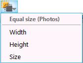 Now here, Art Xpress has an 'Equal Spacing Between Objects' tab which helps to equalize the space horizontally and/or vertically in a single click.