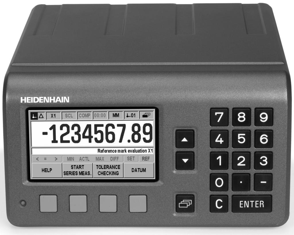 981 SERIES DISPLAY BOX 981-200 Digital Readout for one axis measurements The 981-200 has selectable resolution as low as 0.000020" (0.