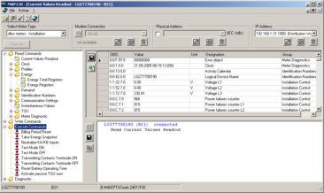 5 Description of User Interface 5.1 Overview This chapter describes the user interface of the Landis+Gyr MAP110 Service Tool.