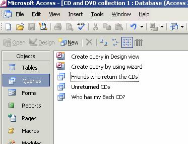 Go to the Queries tab and choose Create query in Design view Add the
