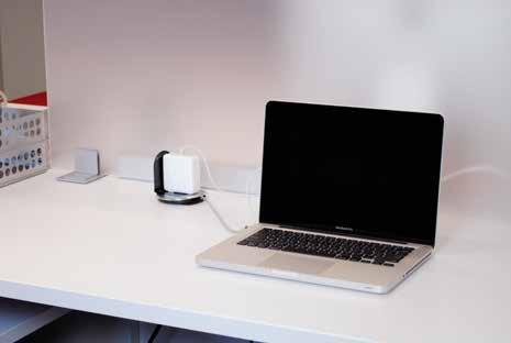 FEATURES & BENEFITS n Range of solutions. Table Boxes allow you to access services on, above or below the work surface with cordended or field-wired options.