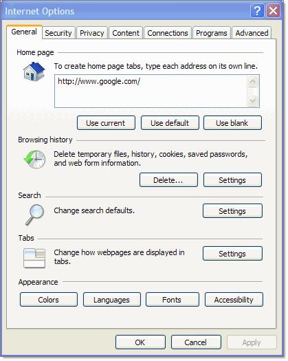 c. In the Browser history section, click the Settings button. Click the Settings button d.