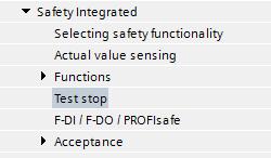 This monitoring is not required when using the extended functions, as the forced checking procedure for the extended functions also includes the forced checking procedure for the basic functions. 6.