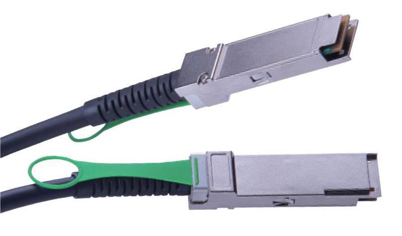 DAC 40GB/s QSFP+ DAC Applications: InfiniBand 4X SDR, DDR, QDR and FDR Ethernet 10G, 40G FiberChannel 10G, 40G, SAN, 4X16G RapidIO Rack-to-Rack, Shelf-to-Shelf Interconnect Top of Rack (TOR) and Core
