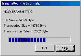 Transferring Images Single To send all the images ( Self Run ) 1 Select the desired method in Self Run. Continuous sends all images in the specified folder continuously.