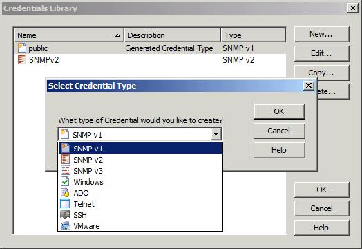 Credentials are configured and assigned to devices in the WhatsUp Gold Credentials Library. For more information, see Using Credentials in the WhatsUp Gold Help.