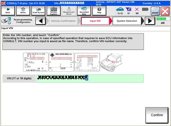 35. Select the Manual Selection (Vehicle Name) tab, then select the applicable Model and Year. 35 36. Select Select. 36 Figure 25 37. Confirm the correct Model Name and Model Year are displayed.