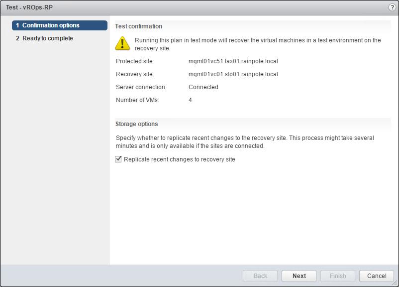 4. If the Log In Site dialog box appears, re-authenticate by using the administrator@vsphere.local user name and the vsphere_admin_password password.
