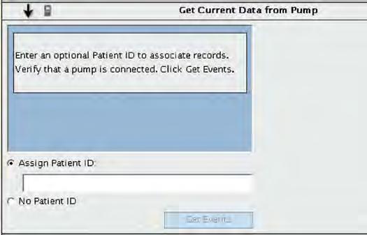 Point of Care Guide for Clinicians - For Use with the CADD -Solis Pump 11 Reports Tab Click on the Reports tab in order to get the event history from the pump and view reports.