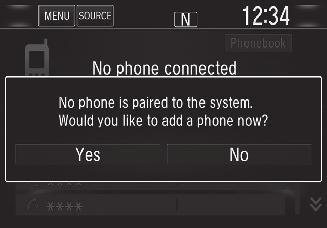 The system searches for your phone. Select your phone when it appears on the list. 5.