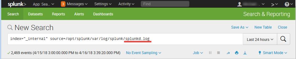 Accessing Logs within Splunk Cloud Instance Because CLI is not provided on the Splunk Cloud, you