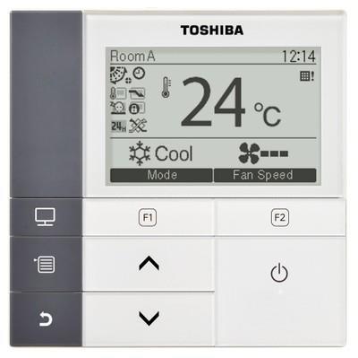 Quick Reference Guide To assist service engineers working on Toshiba air conditioning equipment, there is a large quantity of data available via the remote controller the RBC-AMS51E/RBC-AMS54E, this