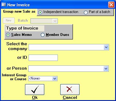 Miscellaneous Invoice Form Any type of invoice that is not a Members Dues or an Event Registration is considered a miscellaneous invoice. Approved Association refers to these as Sales Memos.
