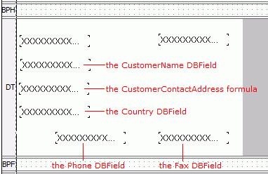 8. Use the same way to add the following fields: 9.