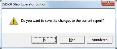 At this point you can save the VPQ file (to your local disk) or you can first update the VPQ before saving it. When you exit the software, the program will aks you to save your changes: 3.2.