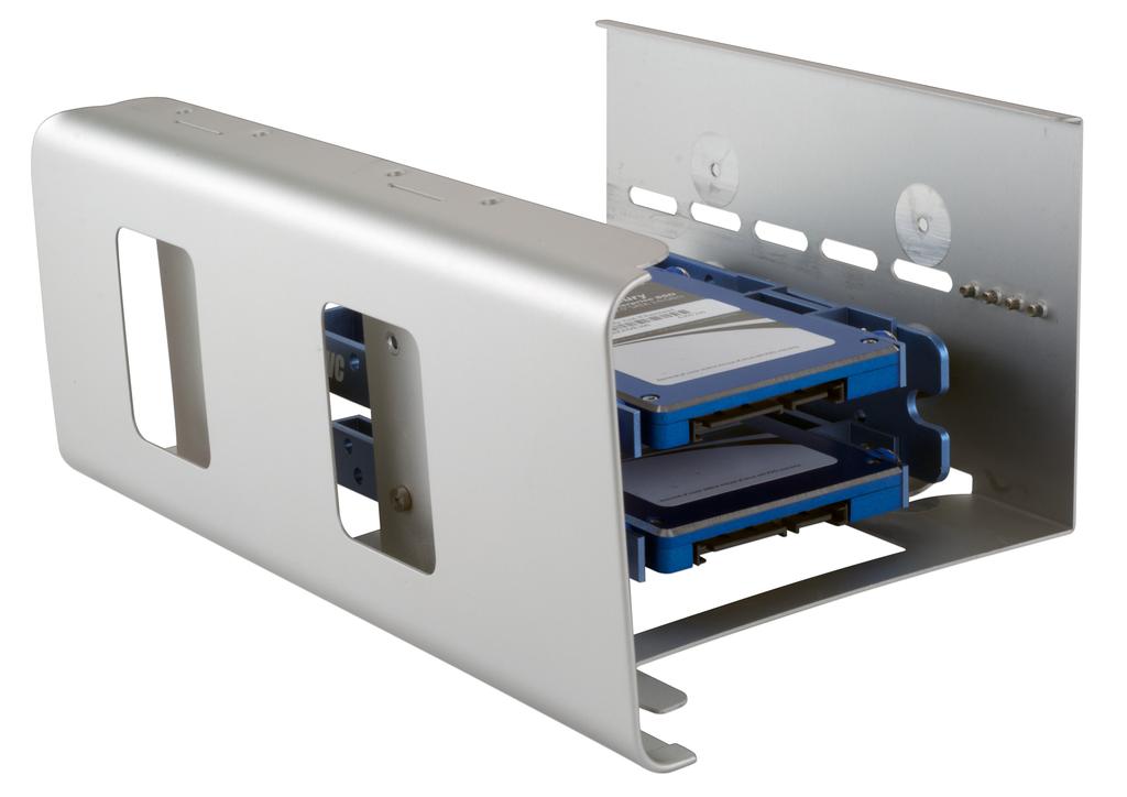 You don t need to remove the optical drive to install the OWC Multi-Mount, it does make it easier however and if you encounter difficulty getting the rubber isolation mounts to