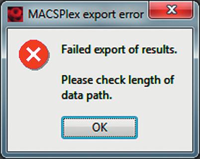 data files of the current experiment manually by right clicking on the file name within the Samples tab, selecting View with Analysis.MACSPlex_Standard.