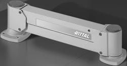 CP-Vertical Pendant Arm Systems Smart HMI Solutions Rittal s new operator-driven CP-Vertical pendant arm systems allow any operator to comfortably use a plant floor operator interface device,