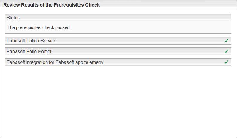2. Select the feature Fabasoft Folio Portlet.