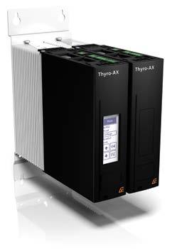 Thyro-AX SCR Power Controller, 16 to 1500 A Resistive and transformer loads Flexible connection technology USB 2.