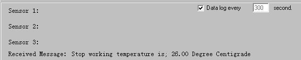 Figure 11 Temperature control setting 3.