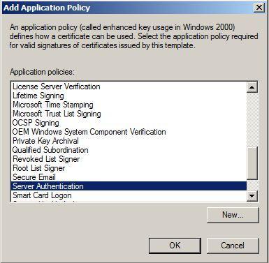 Client Authentication and Server Authentication, and then