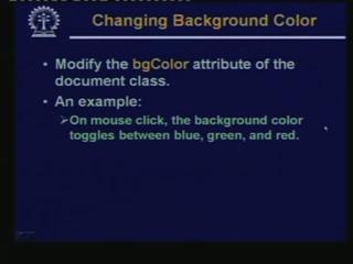 So here we shall see how we can manipulate that color to change the background color of a displayed document.