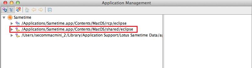 After selecting the Manage Plug-ins Application Management window will appear as below.