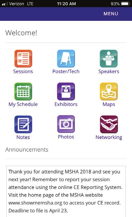 Conference Pathfinder SHAV created the Pathfinder for attendees to download on their mobile device and use before, during and after the Conference. Want to drive attendees to your booth?