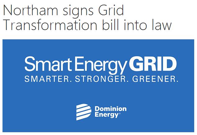 What s Next in Virginia Enables investments to transform the energy grid Enables potential development of 5,500 megawatts in solar and wind power Governor Northam signs Transformation bill into law