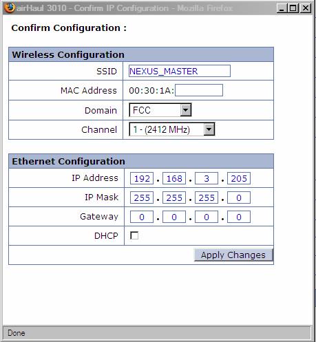 Figure 12 Changing Remote Router to Root Bridge 2.6.