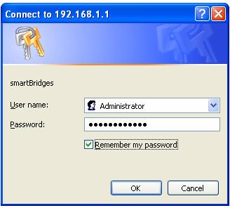 2.2. airhaul Web-GUI Administrator Access Follow the steps below to login as an Administrator to the web-based configuration management interface system.