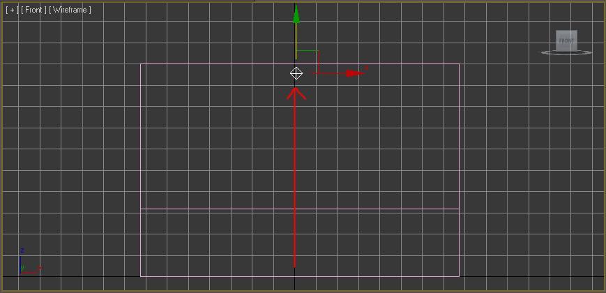 It will automatically put the light at the zero point on your Z axis so you will have to then grab your move tool and simply move it up by clicking on the axis arrow pointing up and dragging