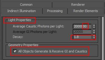 Then scroll down in your settings a bit more until you see the Light Properties area.