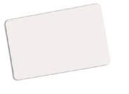 CENTRALISED Proximity Reader Identifiers Ref.3361 Proximity Card without strip Credit card format. White PVC material.