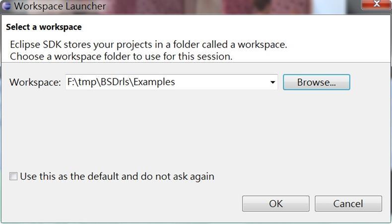 4.5 Start Your First Project Run eclipse and
