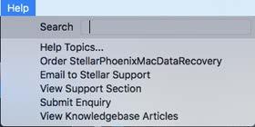 Order Stellar Phoenix Mac Data Recovery Use this option to buy Stellar Phoenix Mac Data Recovery software.