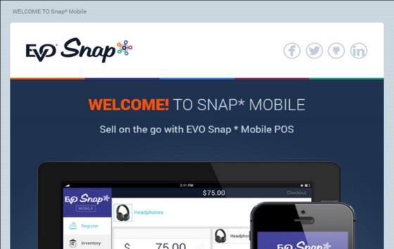 Getting Started 1. Download Snap* Mobile EVO Snap* Mobile is available for ios and Android.