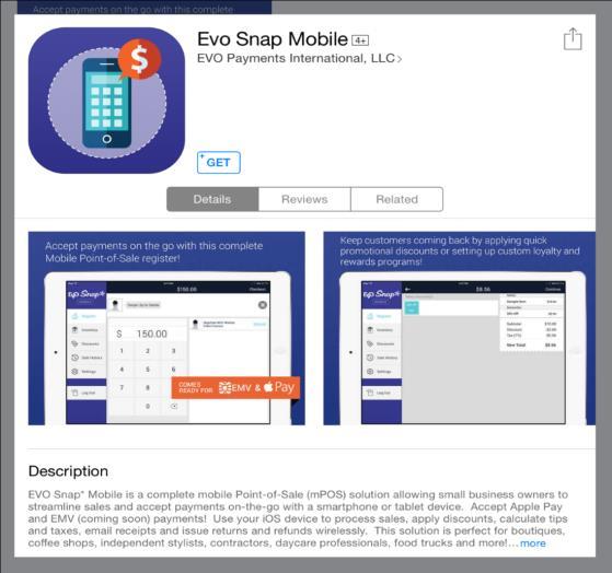 com/snap-mobile/createaccount/,where they can sign up for a merchant services account with EVO Payments International.