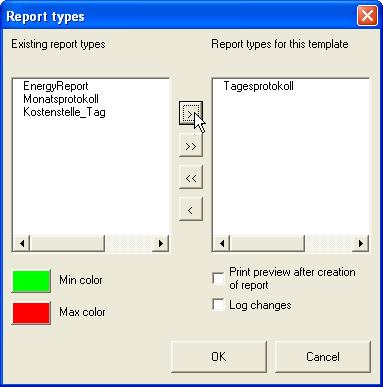 Reporting 6.8 Report types 6.8 Report types Overview The report type defines the interval and the period of the data export, e.g. cumulation of the data in 15-minute intervals throughout the day.