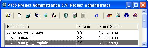 System administration and optimization 8 8.1 Creating a new project The SPM standard contains the project template "powermanager_template".