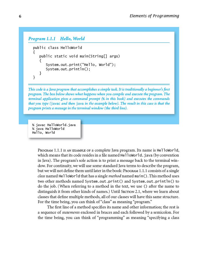 Note: Program Style Note: Program Style Three versions of the same program. // java HelloWorld public class HelloWorld public static void main(string[] args) System.out.
