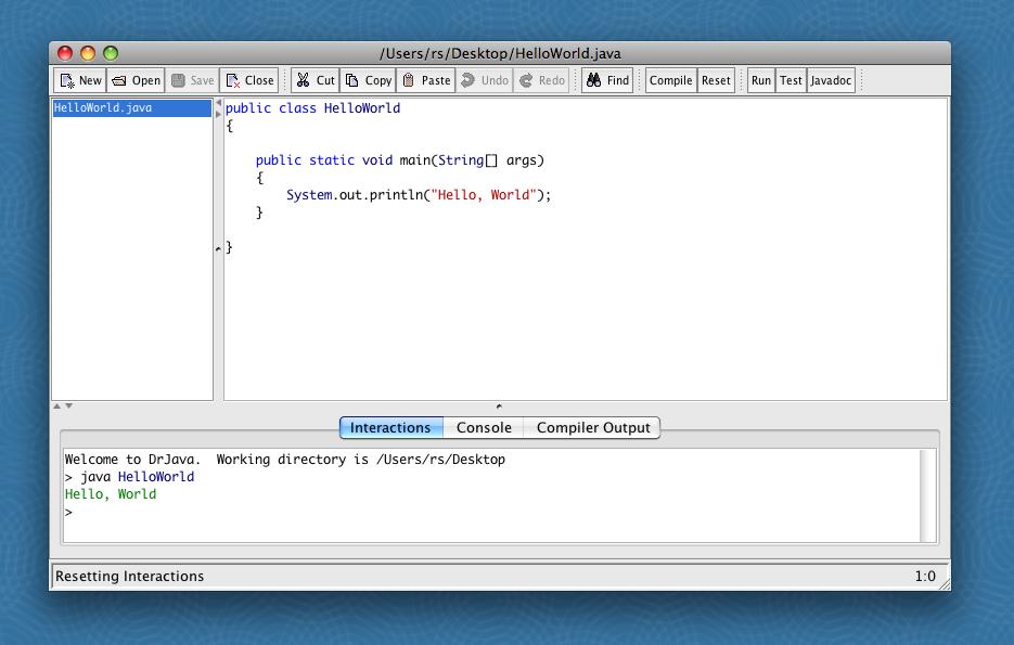 Use a customized application for all program development tasks. Ex. http://drjava.