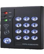 Metal Standalone Keypad Access Control S208 Backlight keys Adjustable Door Output time, Alarm time, Door Open time Lock output current short circuit protection Easy to install and program Can connect