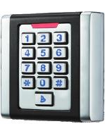 Metal Standalone Keypad Access Control K6 Waterproof IP68, Can connect external reader 2000 uses, supports Card, PIN, Card + PIN Can be used as a standalone keypad, Backlight keys WG26 output for