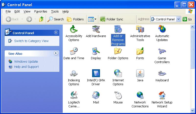 23 Disable Add Remove Programs The Disable Add Remove Programs feature of the CLINCK Speed Manager protects your cafe s